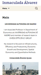 Mobile Screenshot of inmaculadaalvarez.net